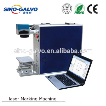 Laser marking machine with ipg or raycus mopa